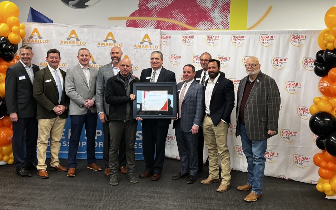 City of Amarillo Declared Certified Gigabit City Powered by Vexus Fiber