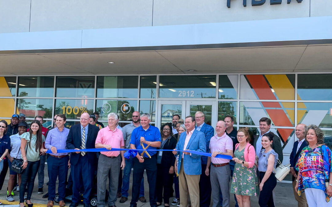 Vexus Fiber Holds Ribbon Cutting Event for New Retail Store in Lake Charles, LA