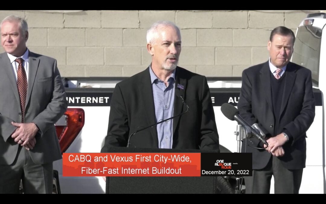 City of Albuquerque and Vexus Fiber Announce First City-Wide Fiber-Fast Internet Buildout